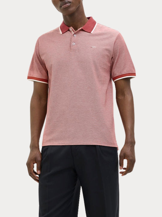 Jack & Jones Polo Kurzarmbluse Tandoori Spice