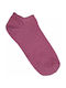 Fms Women’s Socks Sneaker Antibacterial Bamboo Fiber Fuchsia