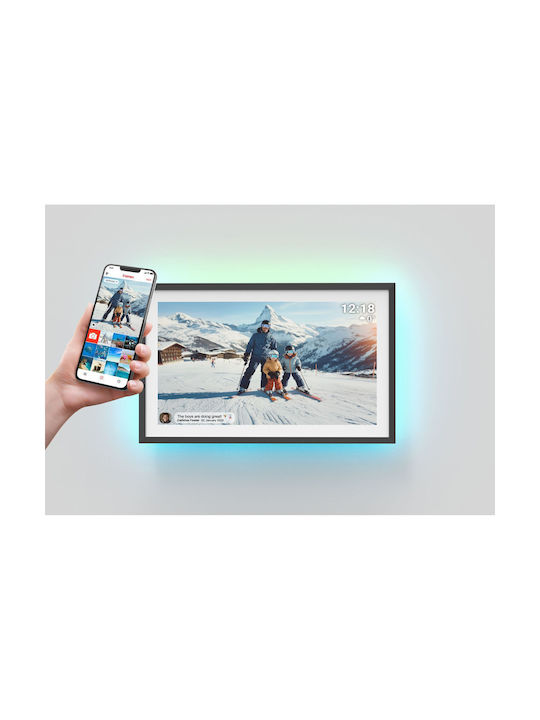 Denver Frameo Ψηφιακή Κορνίζα 10" Ανάλυσης 1280x800 Μαύρη 119101040670