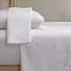 Hotel Sheet 100x200+28 Single Super 60 Cotton-Polyester Palatex White Fitted