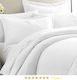 Cearceaf pentru hotel 130x200+28 Semi-dublu Bumbac Tc 300 Olympus Palatex Alb Potrivit 100% Bumbac