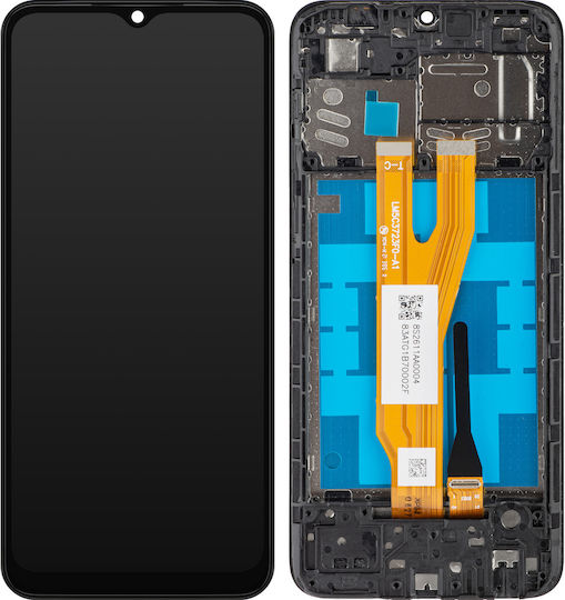 MP Οθόνη με Μηχανισμό Αφής για Samsung Galaxy A03 Core A032 (Μαύρο)