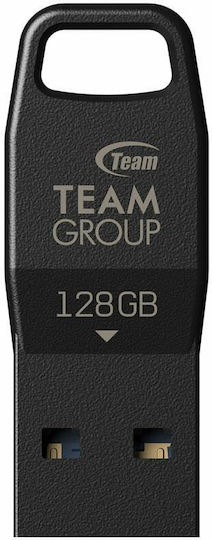 TeamGroup 128GB USB 3.2 Stick Schwarz