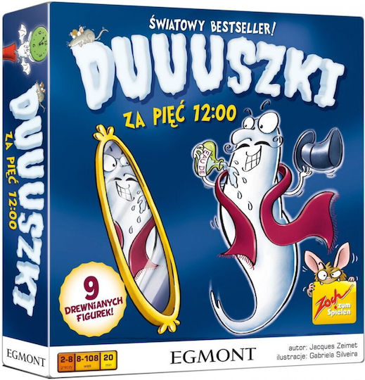 Board Game Duuuszki Game for Five at 12:00 for 2-8 Players 8+ Years Old (PL) Egmont