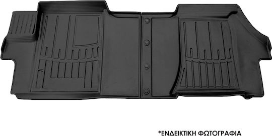 Race Axion Front Mats 2pcs Tray Type for Honda City Dacia Spring Black