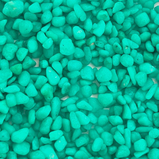 Epigasos Χαλίκι Ενυδρείου Τιρκουάζ Διάμετρο 3-5mm 0.5kg