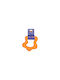 Zeedog Dog Toy House 3D Tug 9cm