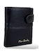 Leather Men's Wallet Classic with RFID Black