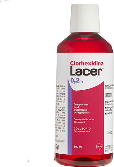 Lacer Chlorhexidine Mouthwash 0.2% 500 Ml