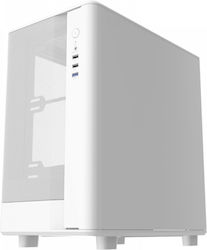 Darkflash DB330M Mesh Middle Tower Carcasă PC Albă
