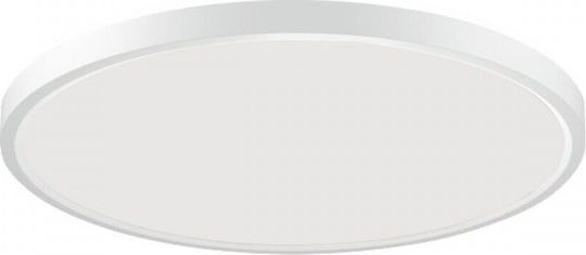 Spot Light Πλαφονιέρα Οροφής Λευκή με Ενσωματωμένο LED