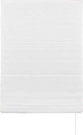 Homefit Stoff Jalousien 140x120cm Weiße
