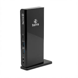 Terra Wortmann AG 732 USB-A Docking Station with HDMI 4K PD Ethernet Terra Wortmann AG 732 USB-A Docking Station with HDMI 4K PD Ethernet