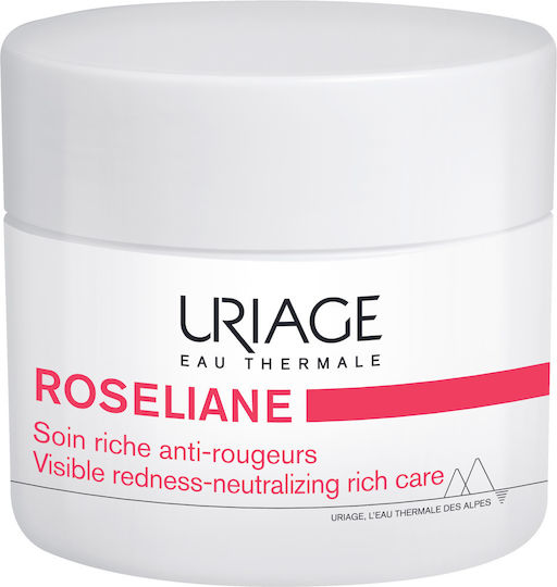 Uriage Roseliane Rich Ενυδατική Κρέμα Προσώπου κατά της Ερυθρότητας με Ceramides 50ml