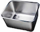 Faucet Single Square Welded Matte Basin 3902-00500060-030 50x60x30cm