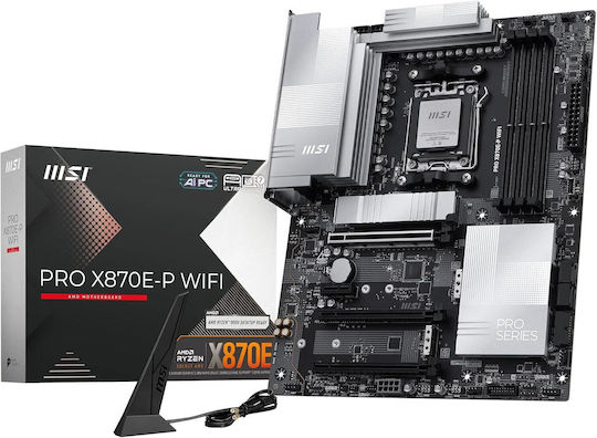 MSI PRO X870E-P WIFI Motherboard ATX με AMD AM5 Socket 7E70-003R