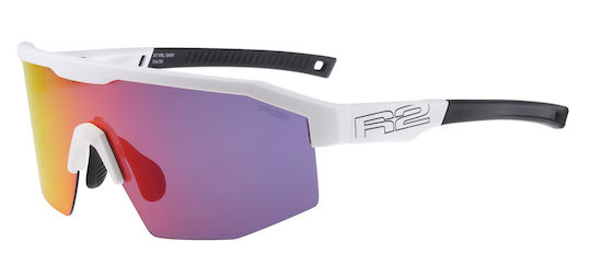 R2 Γυαλιά Ποδηλασίας με Λευκό Σκελετό και Polarized Φακούς