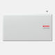 Nobo Convector Heater Wall 500W with Electronic Thermostat and WiFi 40x9.5cm White