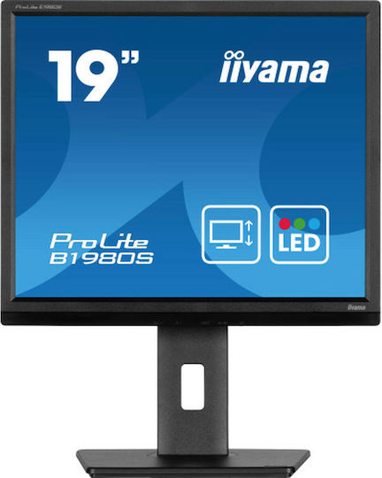Iiyama ProLite B1980S-B1 TN Monitor 19" 1280x1024 with Response Time 3ms GTG