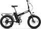 Nilox X8 Pro 20" Green Foldable Electric Racing Bicycle