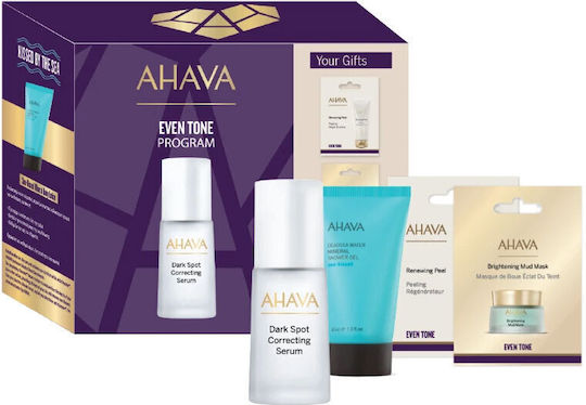 Ahava Even Tone Program Σετ Περιποίησης για Ενυδάτωση, Καθαρισμό Σώματος & Λάμψη 4τμχ