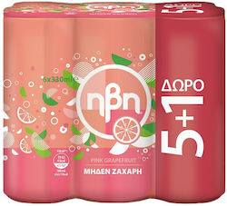 Ήβη Σόδα Grapefruit με Ανθρακικό 6x330ml