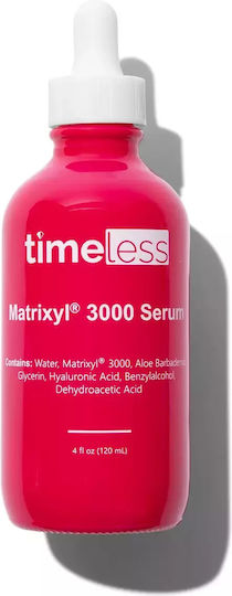 Timeless Matrixyl 3000 Feuchtigkeitsspendend & Anti-Aging Serum Gesicht mit Peptide & Hyaluronsäure 120ml