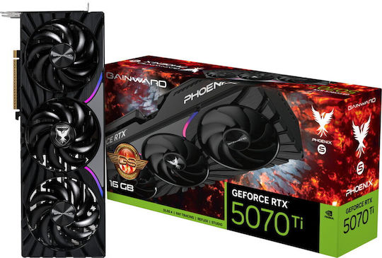 Gainward GeForce RTX 5070 Ti 16GB GDDR7 Phoenix-S GS Graphics Card