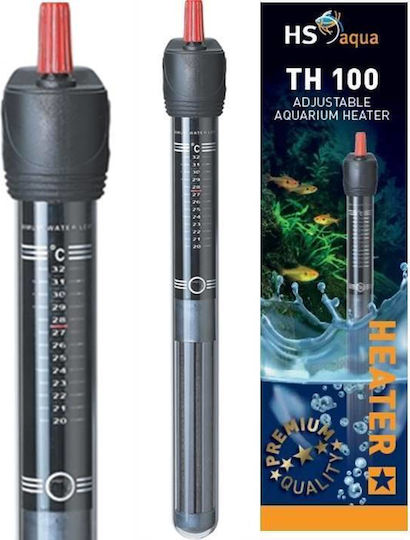 Water Heater With Electric Thermostat + Protection Hs Aqua Glass Aquarium Heater & Protector Th100