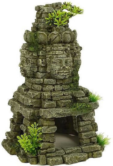 Cuib Pentru Creveți Pești Blue Belle Pacific Statuia Ankor Wat 19.1x17.9x27.5 Cm