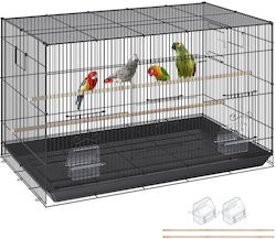 King Kong Cages Κλουβί Πτηνών Παπαγάλου Μπάτζι Long1 Μακρόστενο Μαύρο King Kong Cages Κλουβί Πτηνών Παπαγάλου Μπάτζι Long1 Μακρόστενο Μαύρο