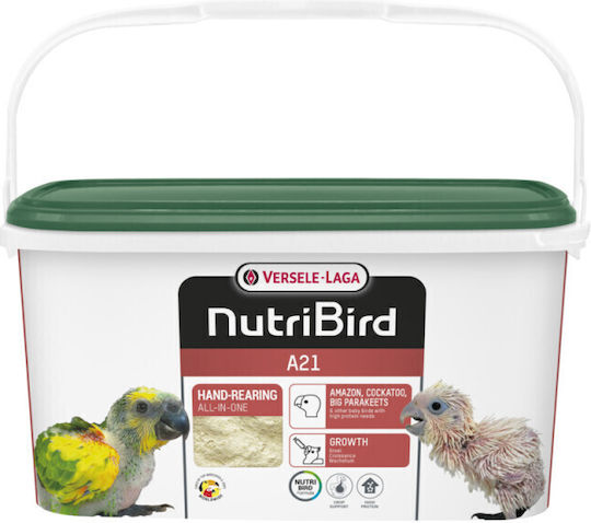 Κρέμα Μωρά Παπαγαλάκια 3κιλά Nutribird A21