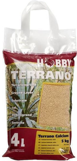 Terrarium Floor Materials Reptiles Hobby Terrano Calcium Substrate Natural Φ2-3 Mm 5 Kg