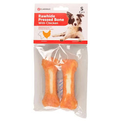 Flamingo Schulungsknochen aus Knochenkauen für Hunde Klein Flamingo Schulungsknochen aus Knochenkauen für Hunde Klein
