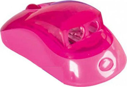 Brunnen Anspitzer Fun Mouse Doppelter Metallischer Brunnen 8 6x4 7cm Fuchsia