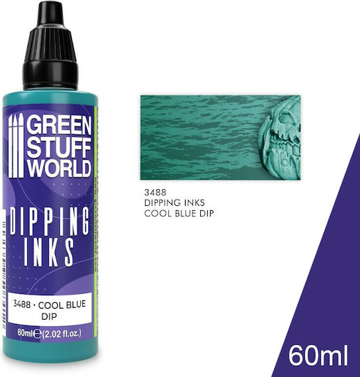Green Stuff World Model Making Paints in Blue Colour 60ml