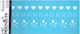 Șabloane Art Premium 2900606 – 7x15cm – Linii Decorative
