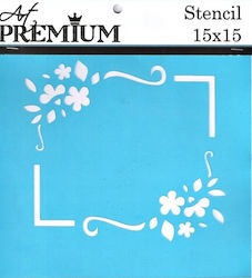 Stencils Art Premium 2900615 – 15x15cm – Frame