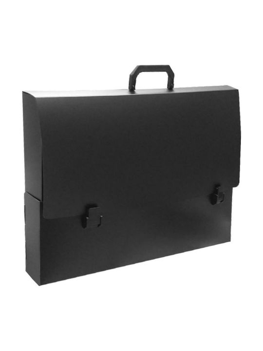F-Plast Plastic Bag Black 40x5x30cm