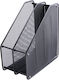 Stelan 861319 Black Metallic Magazine File Organiser 16x28.5x31cm Stelan