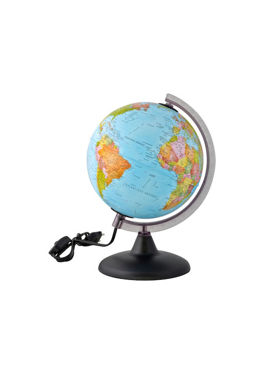 Glob Pamântesc Nr 6f – 30cm Politic Iluminat