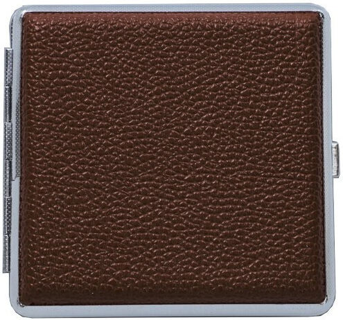Tabachieră 20 Țigarete Normale Mado Leathertte 665-9022 Maro