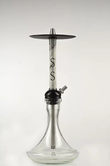 S&S Ναργιλές Einzeln White Marble 50cm