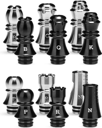 Kizoku Chess Series 510 Накрайник За Капково Напояване 1 Брой Черен Bishop