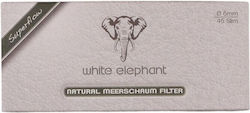 Φίλτρα Natural Meerschaum White Elephant 6mm 45pcs Made In Germany Φιλτρα Πιπας Καπνου Φίλτρα Natural Meerschaum White Elephant 6mm 45pcs Made In Germany Φιλτρα Πιπας Καπνου