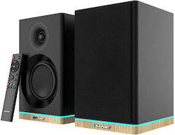 Blaupunkt BS60BK Αυτοενισχυόμενα Ηχεία με Bluetooth 60W (Ζεύγος) Μαύρα