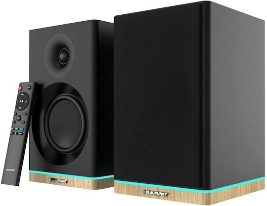 Blaupunkt BS60BK Αυτοενισχυόμενα Ηχεία με Bluetooth 60W (Ζεύγος) Μαύρα
