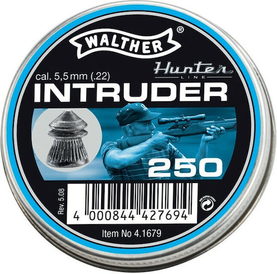 Walther 4.1679 Intruder 5,5mm 250 bucăți