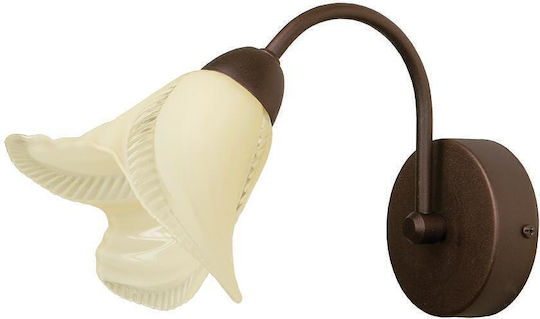 City Lux Lamp Wall Brown
