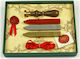 Vintage Set Ștampilă Ceară Sigiliu Francesco Rubinato Ru-2020 10 9